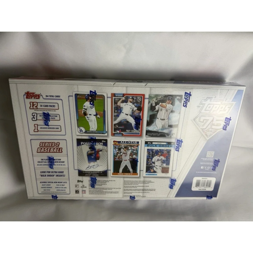 2026 TOPPS SERIES 2 Flagship Collection Super Box (184 cards) MLB Baseball NEW